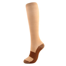 Load image into Gallery viewer, Copper Fiber Compression Socks Men Women Outdoor Sports Fashion Simple In Tube Socks Trend Nylon Compression Socks - somethinggoodenterprise
