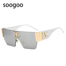 Load image into Gallery viewer, Vintage Square Rimless Sunglasses Women Fashion Luxury Brand Frameless Sun Glasses
