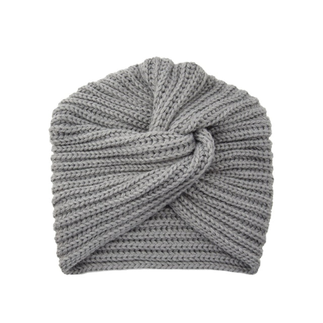 Winter Hat Keep Warm Ears Beanie Cross Knitted Woolen Cross Wrap Bomber Hat Great Quality For Women