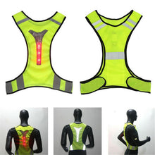 Load image into Gallery viewer, Cycling Night Running Mountaineering LED Safety Warning Light Reflective Vest
